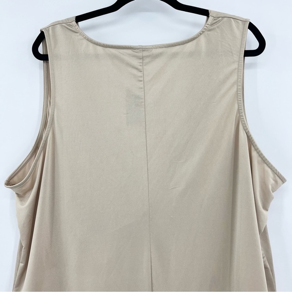 NWT Torrid Golden Champagne Studio Knit Surplice Bodysuit 5X - Picture 7 of 14